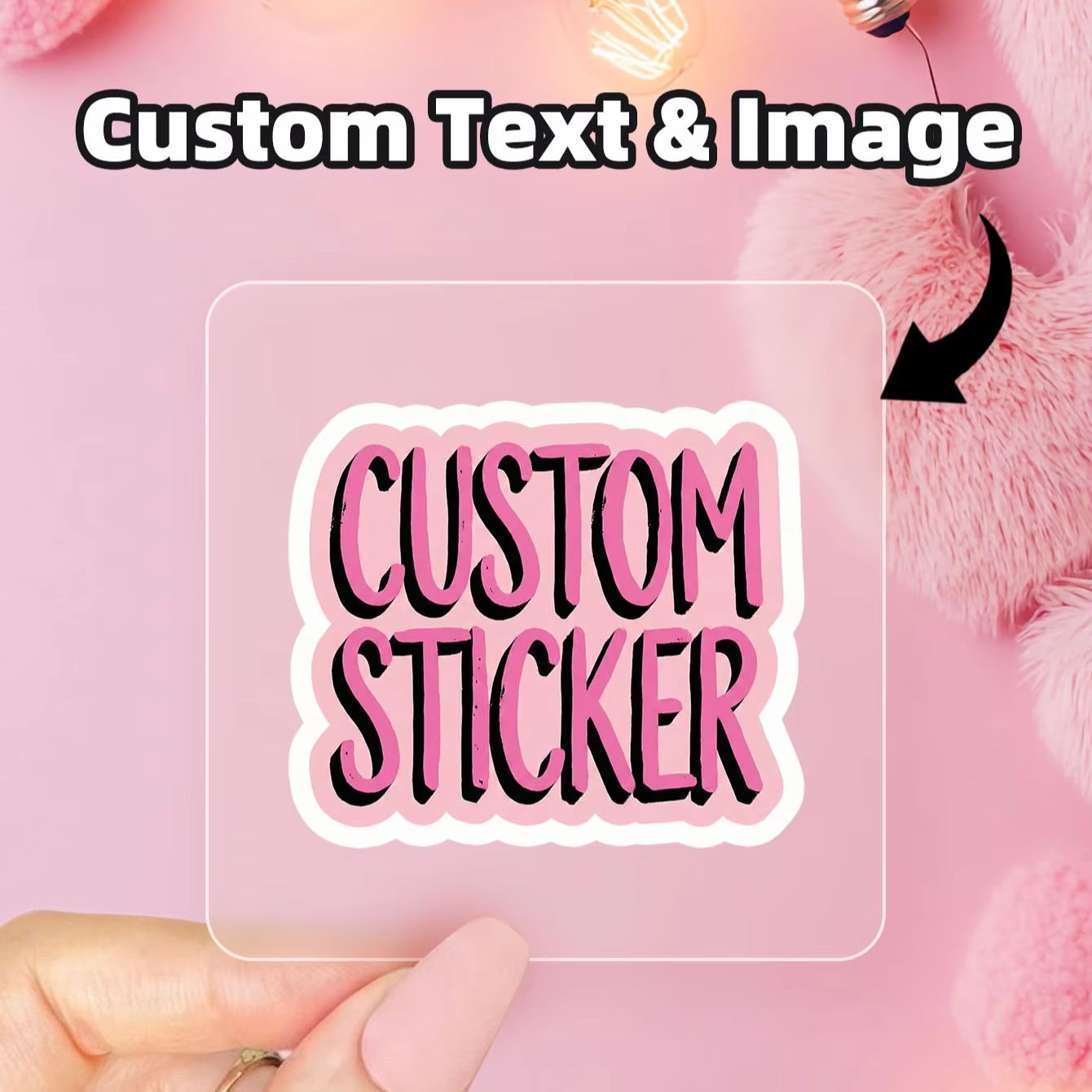1-180 ชิ้น สติกเกอร์สี่เหลี่ยม - Personalised Candle Label บทวิจารณ์และราคา
