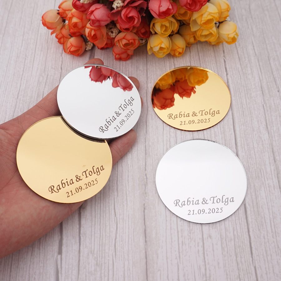 12 ชิ้นส่วนบุคคลงานแต่งงานโปรด - Personalised Candle Label บทวิจารณ์และราคา