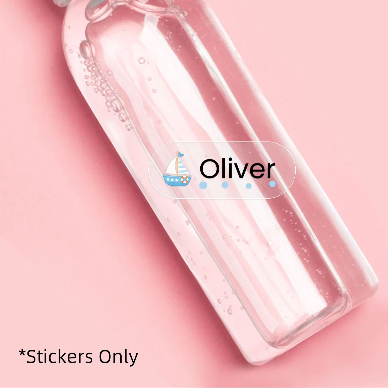 สติกเกอร์ชื่อการ์ตูนแบบกำหนดเอ - Personalised Candle Label บทวิจารณ์และราคา