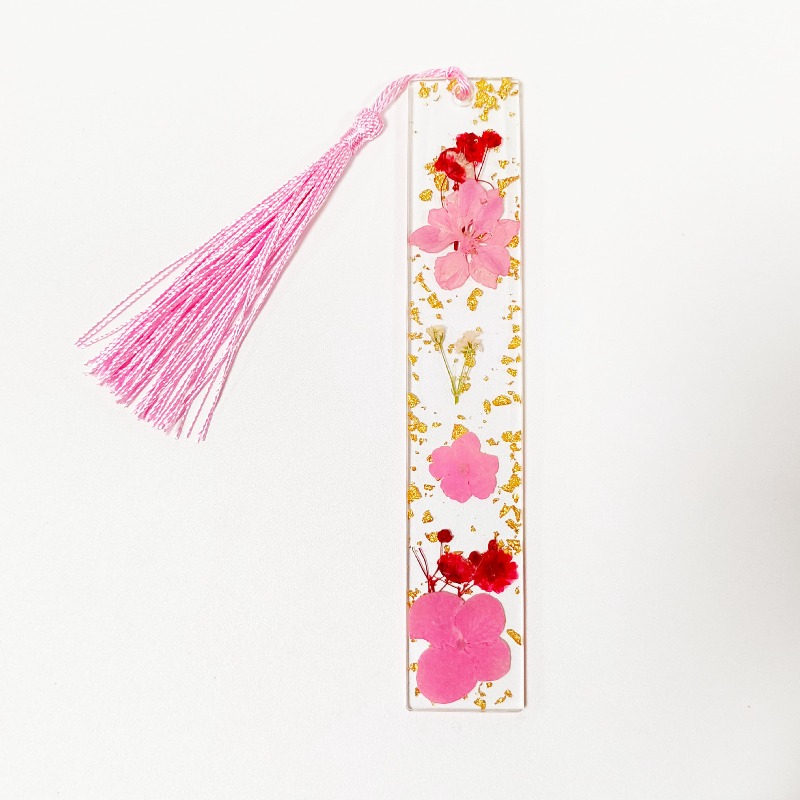 5 ชิ้น ที่คั่นหนังสืออะคริลิกใ - Dried Flower Bookmark บทวิจารณ์และราคา