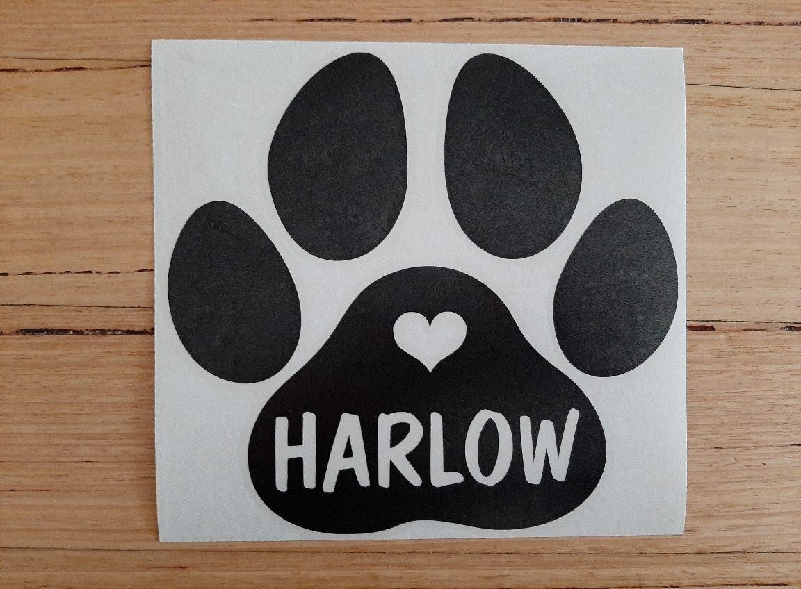 2 ชิ้น สติ๊กเกอร์ลายอุ้งเท้าพร - Pet Portrait Custom บทวิจารณ์และราคา